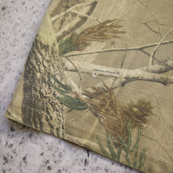 Vintage Carhartt K287 CAP Realtree Distressed & FADED Camo Pocket T-Shirt Medium - Picture 7 of 13